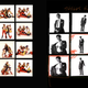 Portrait sessions with Salt-n-Peppa and Slick Rick by Janette Beckman.